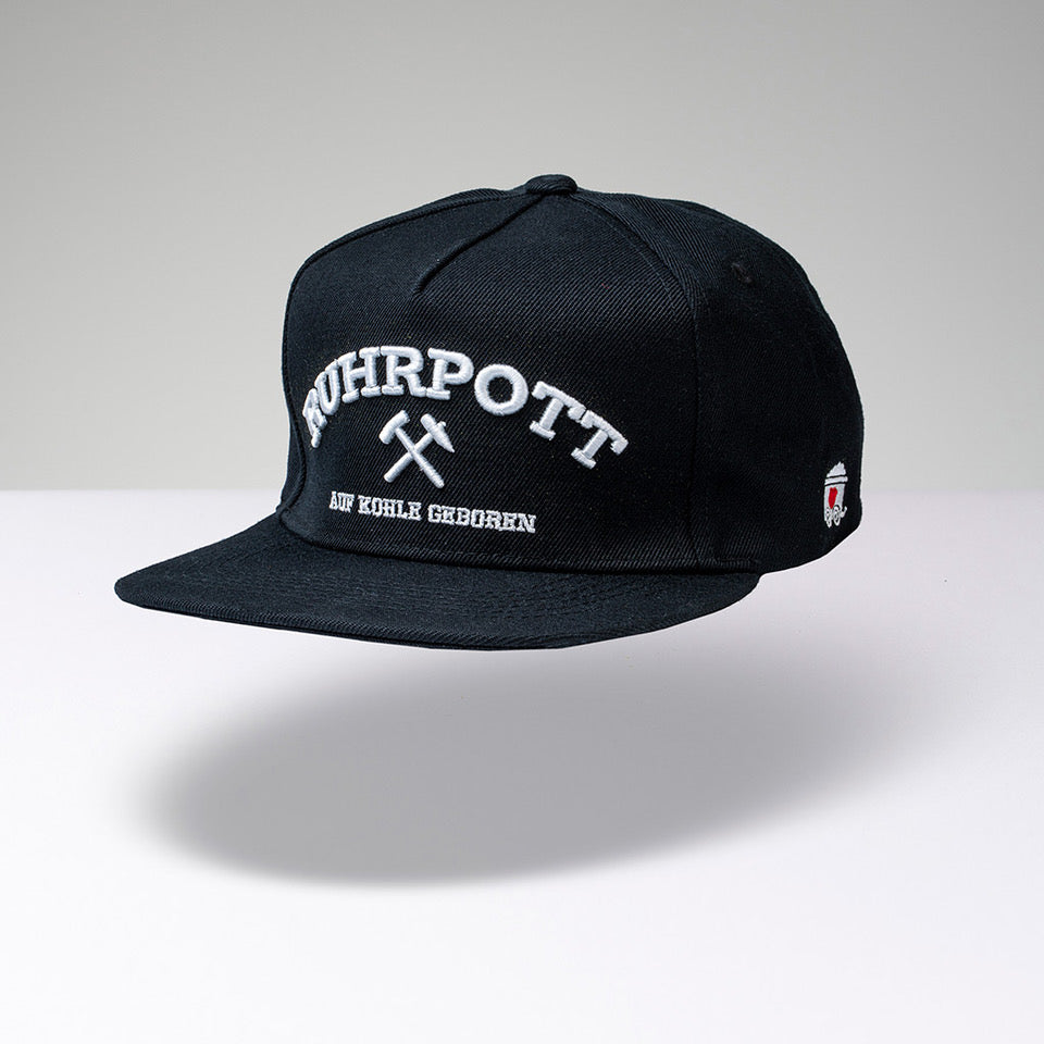 Ruhrpott Snapback - Black White