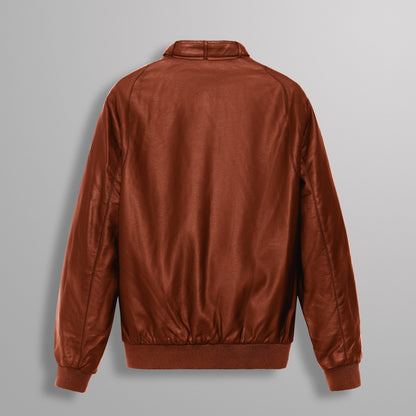 Men's Faux Leather Iconic Racer Jacket