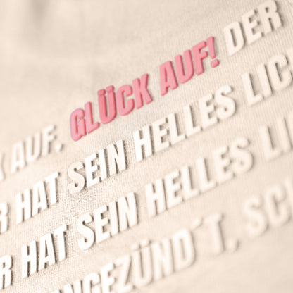 "GLÜCK AUF" Shirt cream