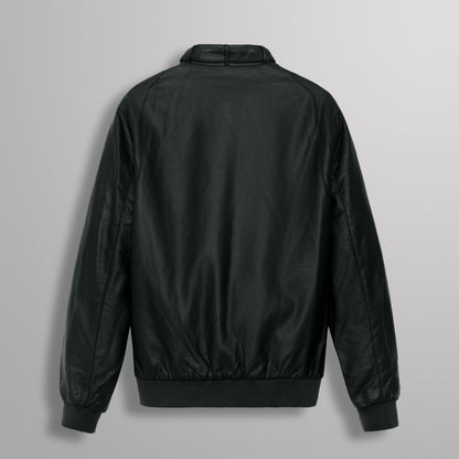 Men's Faux Leather Iconic Racer Jacket