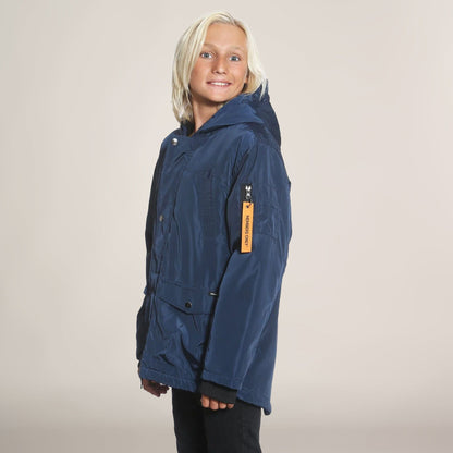 Boy's Satin Mid Weight Anorak Jacket - FINAL SALE