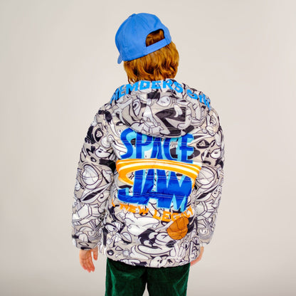 Boy's Packable Tune Squad Midweight Jacket - FINAL SALE