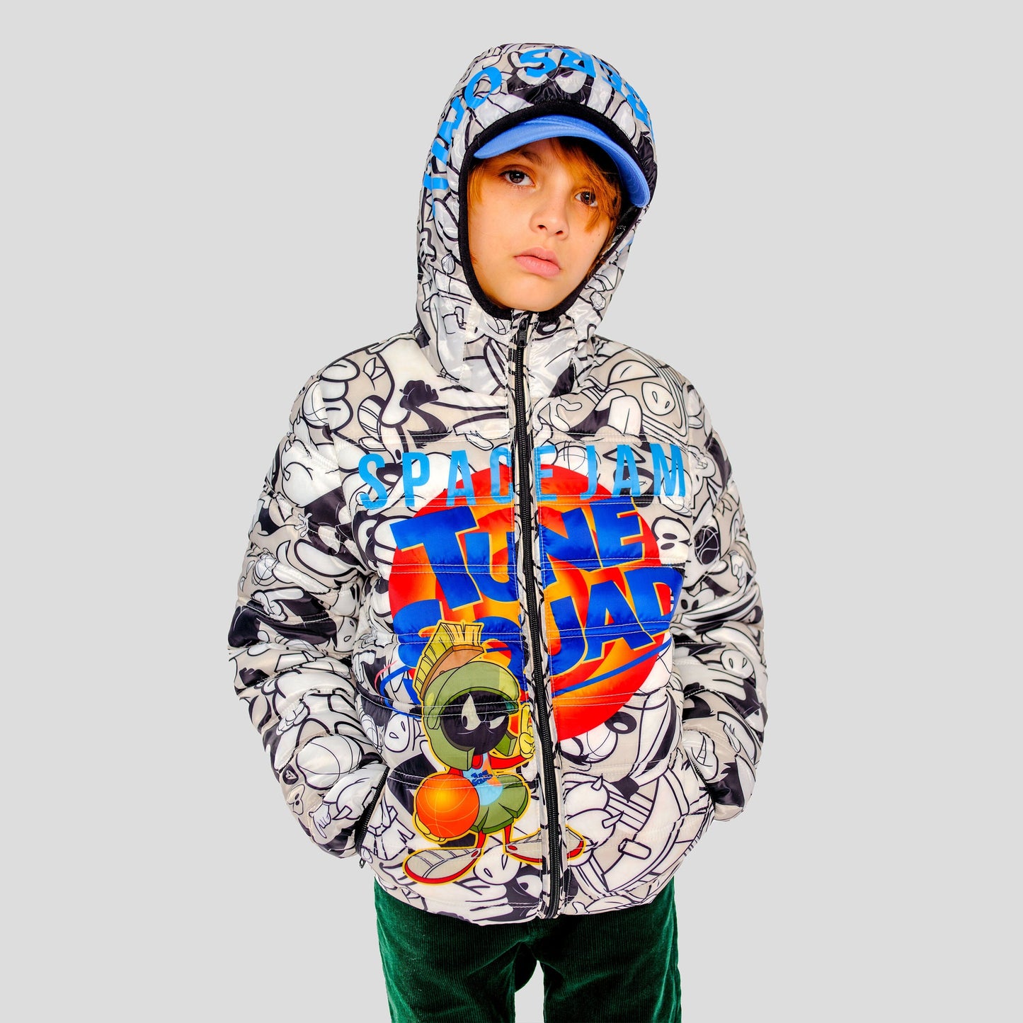 Boy's Packable Tune Squad Midweight Jacket - FINAL SALE