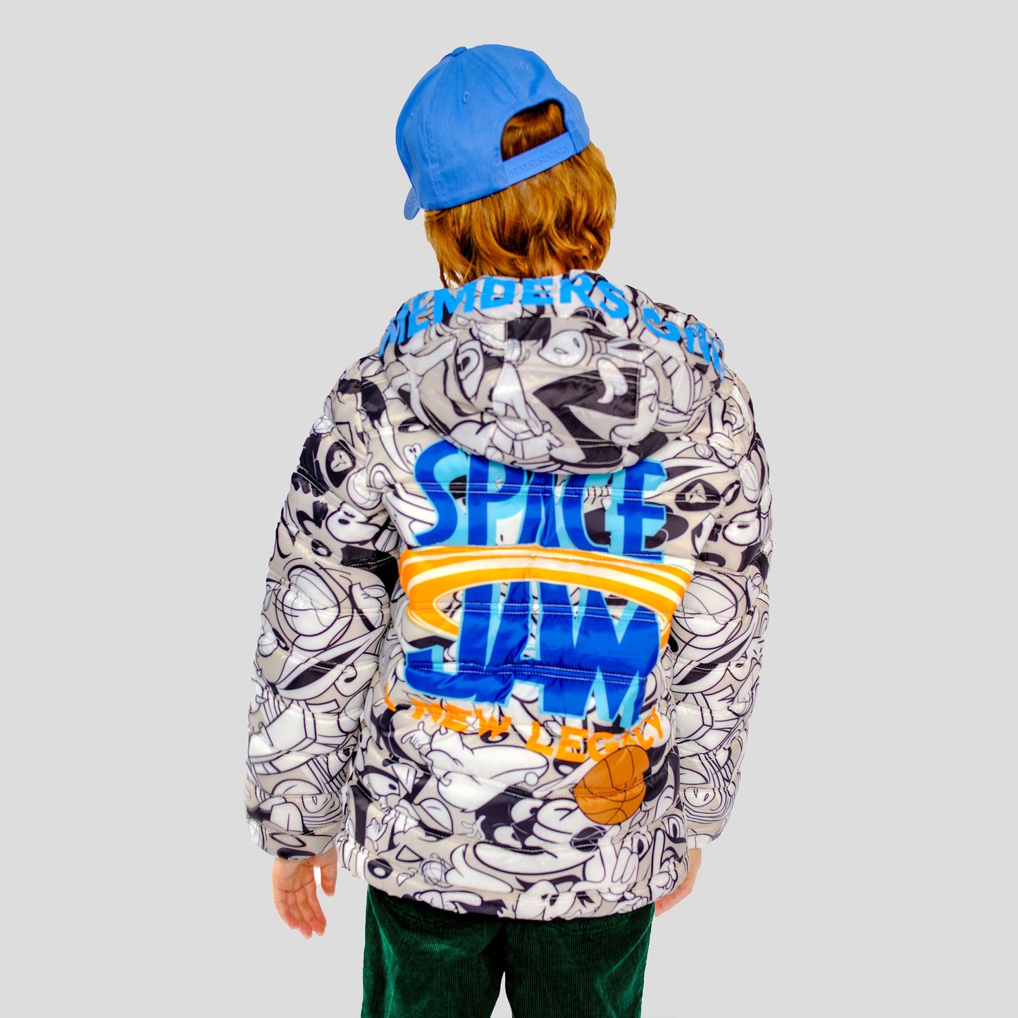 Boy's Packable Tune Squad Midweight Jacket - FINAL SALE