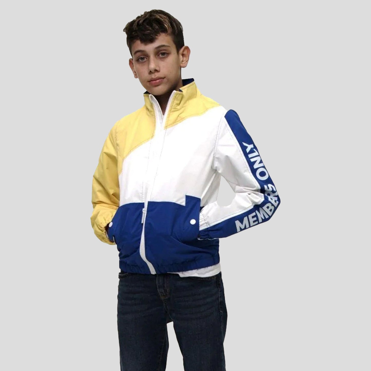 Boy's Nautical Color Block Jacket - FINAL SALE