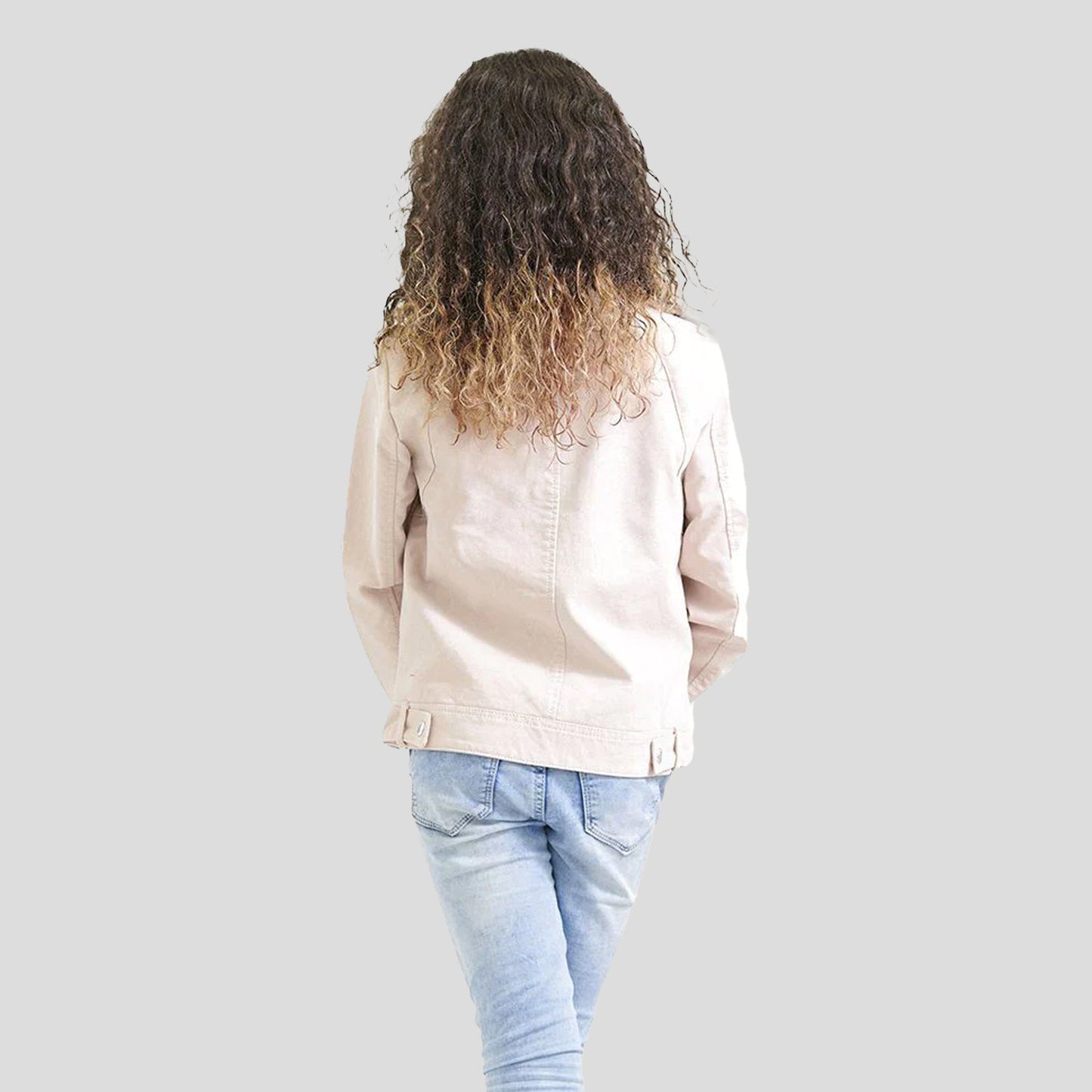 Girl's Iconic Moto Faux Suede Jacket - FINAL SALE