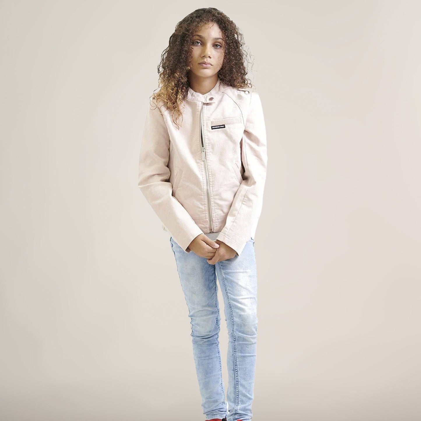 Girl's Iconic Moto Faux Suede Jacket - FINAL SALE