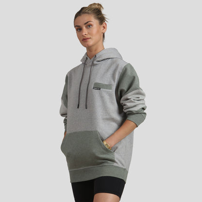 Women's Drew Colorblock Oversized  Hooded Sweatshirt