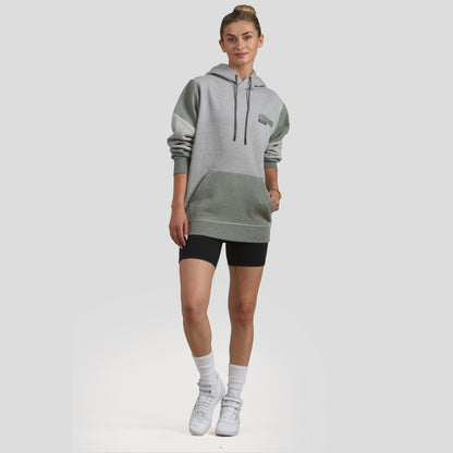 Women's Drew Colorblock Oversized  Hooded Sweatshirt