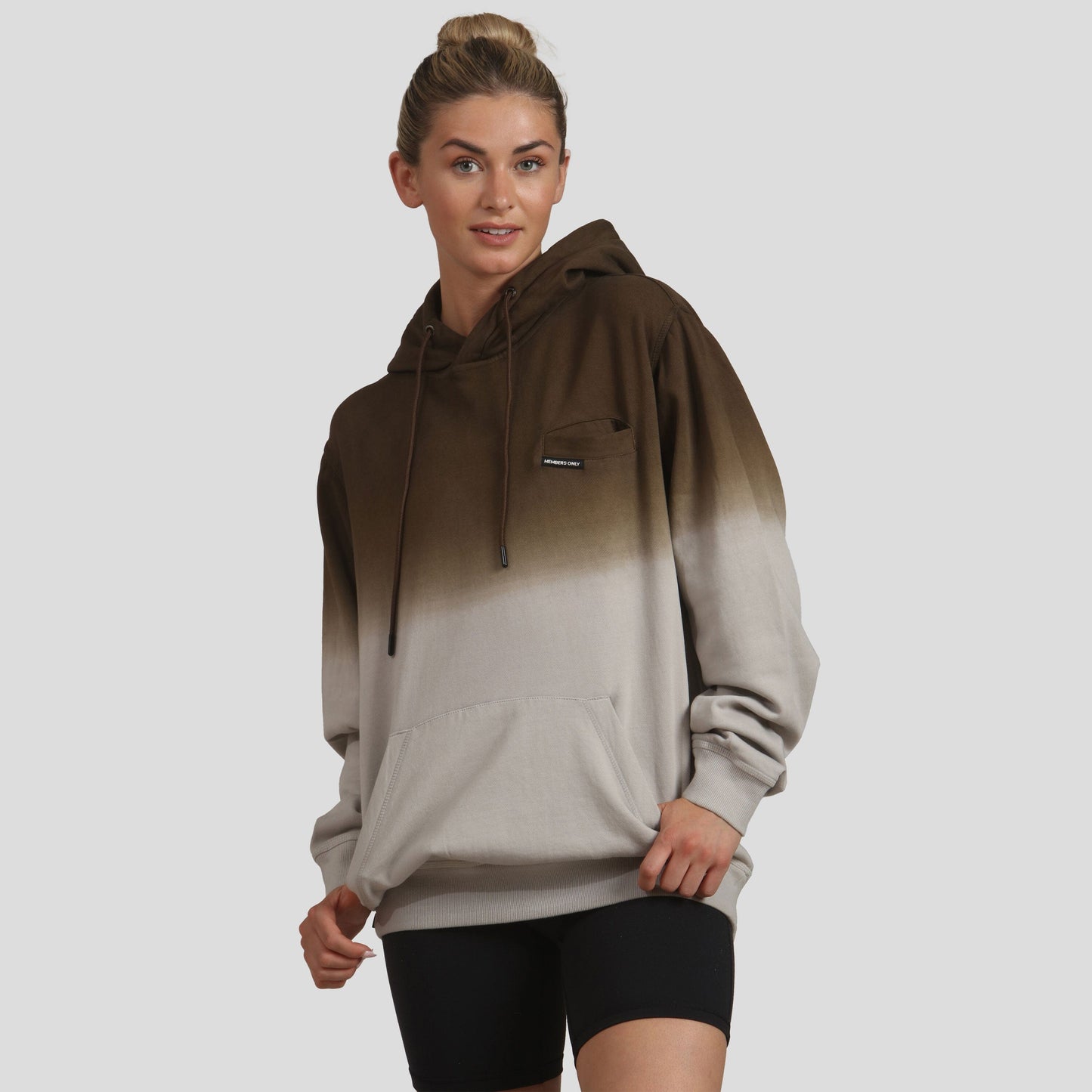 Women's Emerson Ombre Oversized  Hooded Sweatshirt