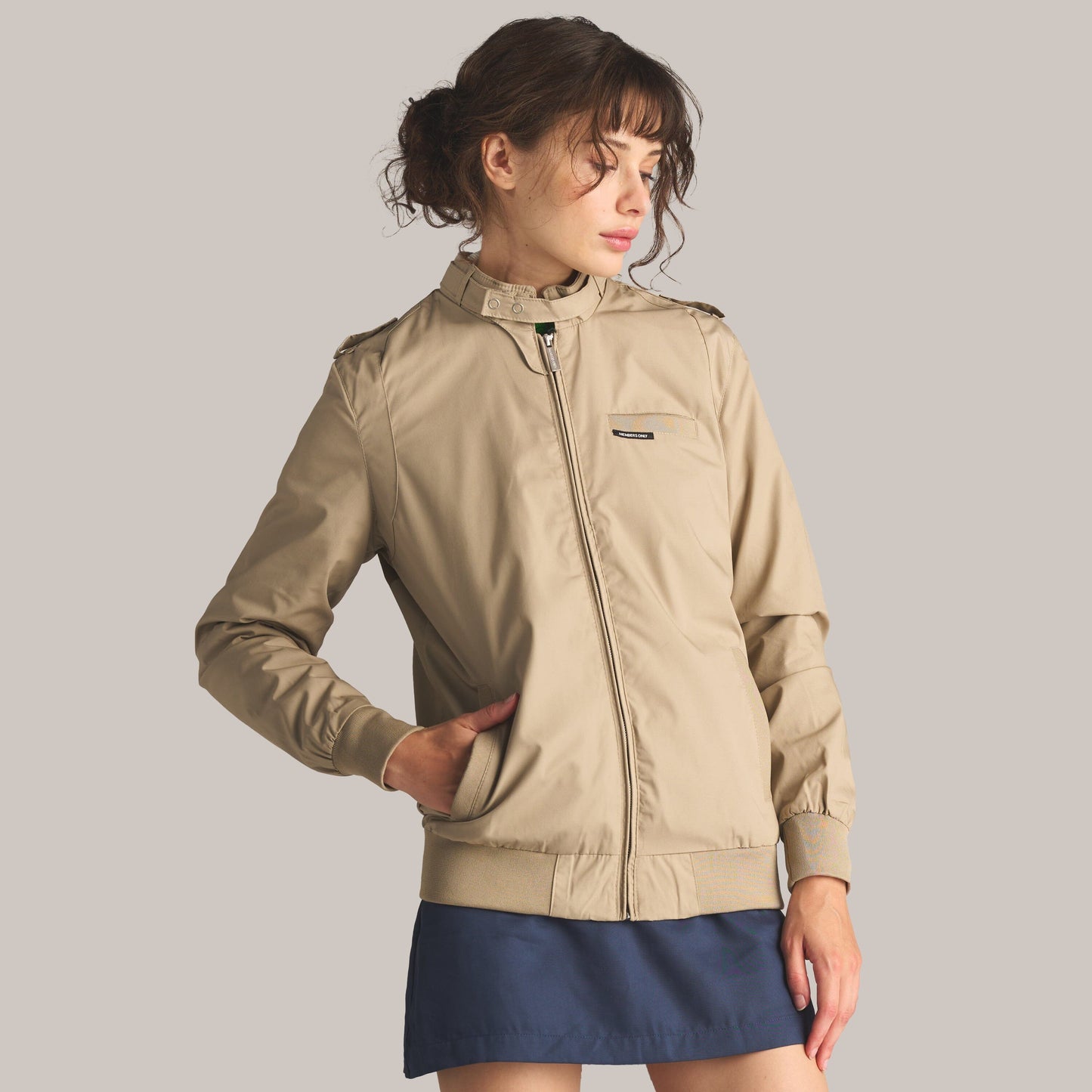 Women's Classic Iconic Racer Jacket (Slim Fit)