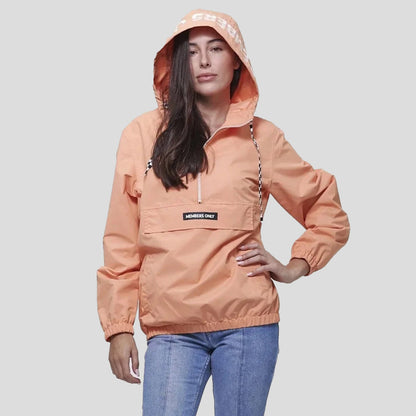 Women's Poly Taslon Pullover Jacket with hood - FINAL SALE