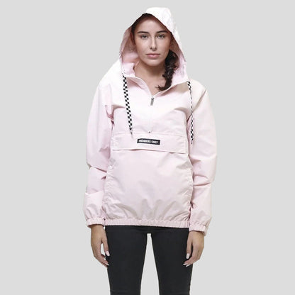 Women's Poly Taslon Pullover Jacket with hood - FINAL SALE