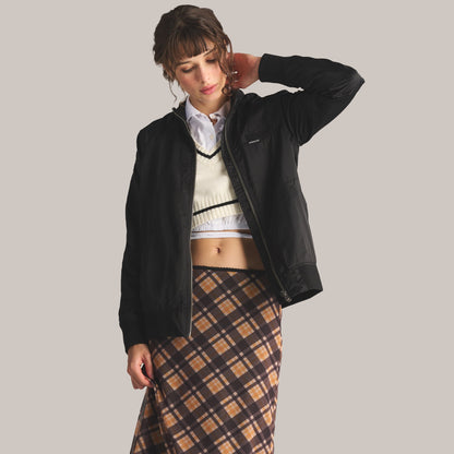 Women's Satin Bomber Jacket