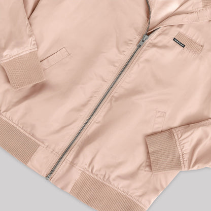 Women's Satin Bomber Jacket