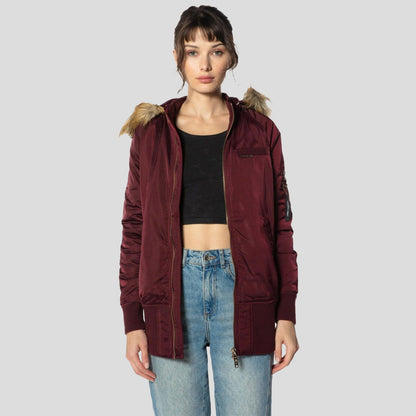 Women's Elongated Bomber Jacket - FINAL SALE