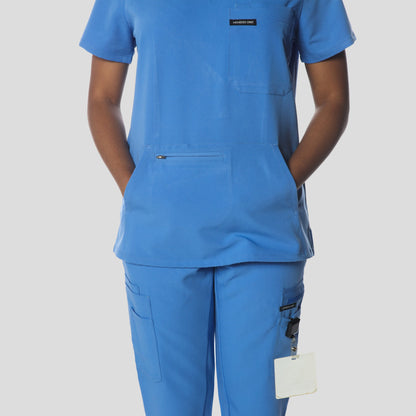 Cordoba 5-Pocket Scrub Top