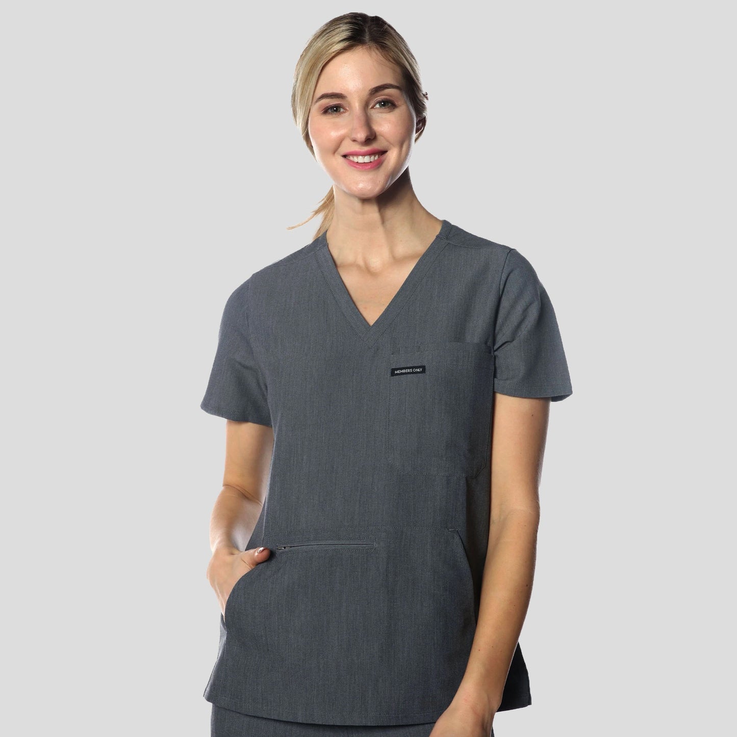 Cordoba 5-Pocket Scrub Top