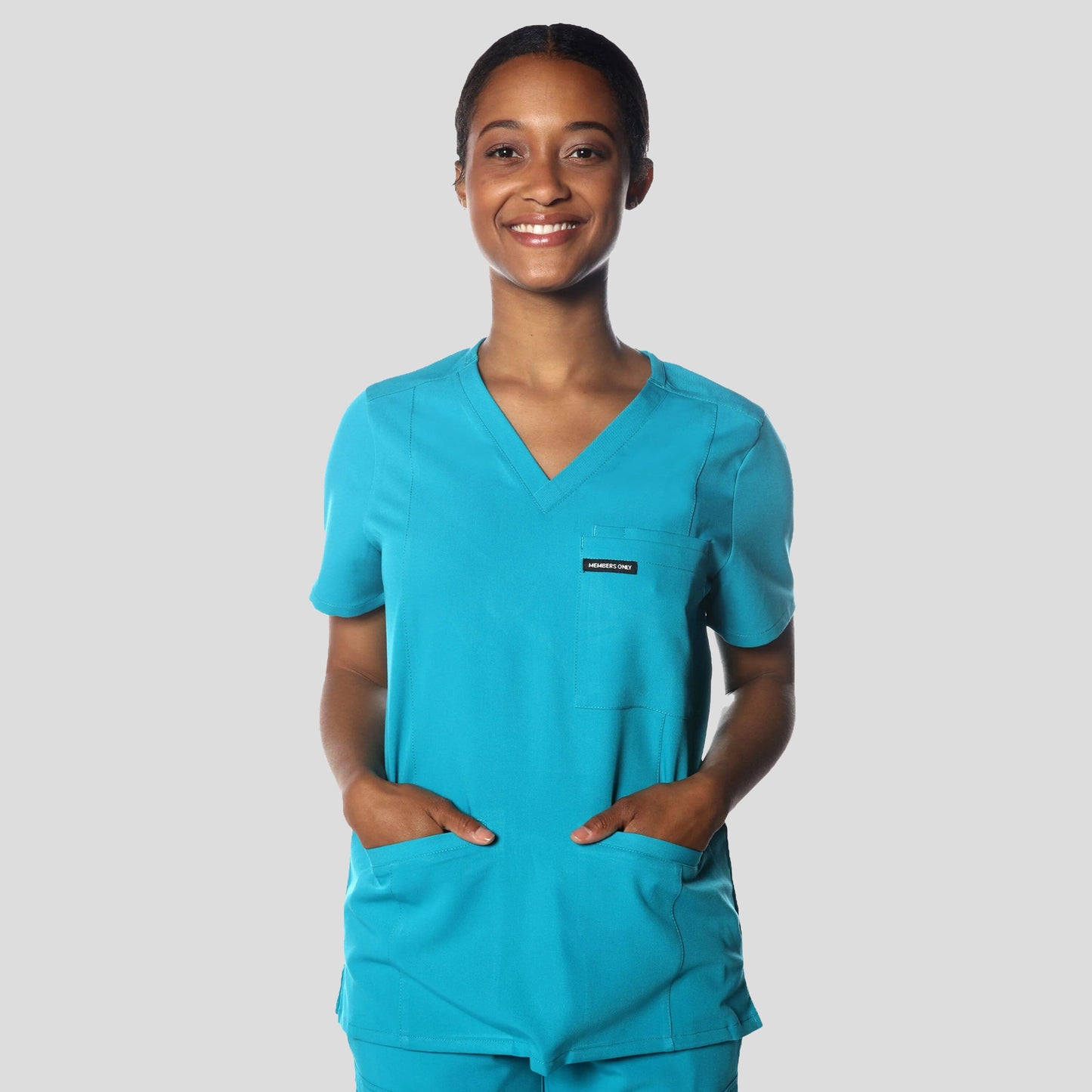 Siena 5-Pocket Scrub Top