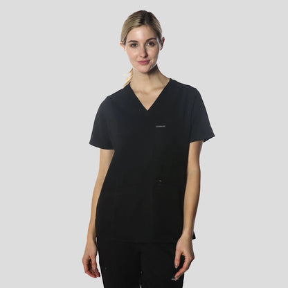 Palermo 4-Pocket Scrub Top