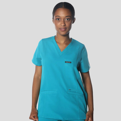 Palermo 4-Pocket Scrub Top