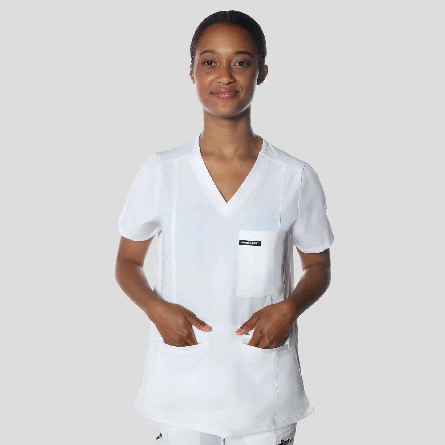 Palermo 4-Pocket Scrub Top