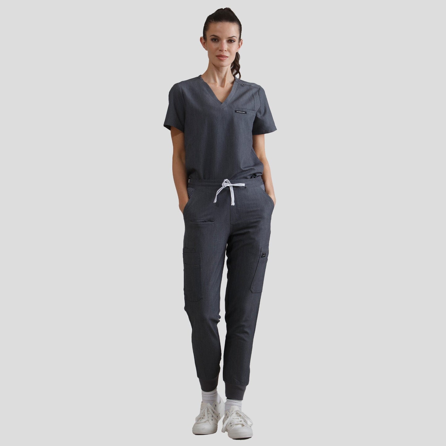 Bari 1-Pocket Scrub Top