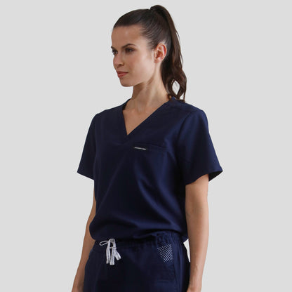 Bari 1-Pocket Scrub Top