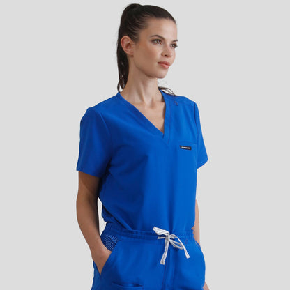 Bari 1-Pocket Scrub Top