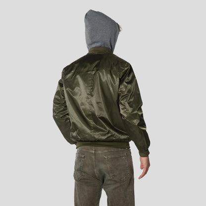 Men's Flight Satin Twill Hooded Jacket - FINAL SALE