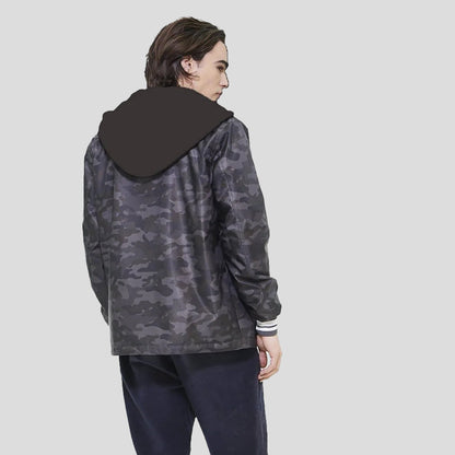 Men's Coach Jacket with Fleece Hood - FINAL SALE