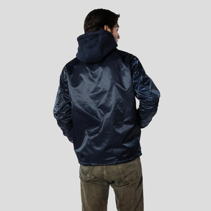 Men's Coach Jacket with Fleece Hood - FINAL SALE