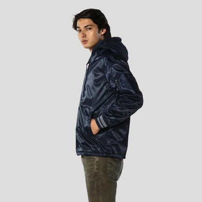 Men's Coach Jacket with Fleece Hood - FINAL SALE