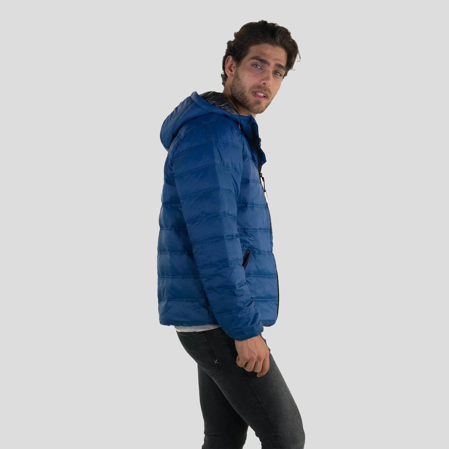 Men's Zip Front Puffer Jacket - FINAL SALE