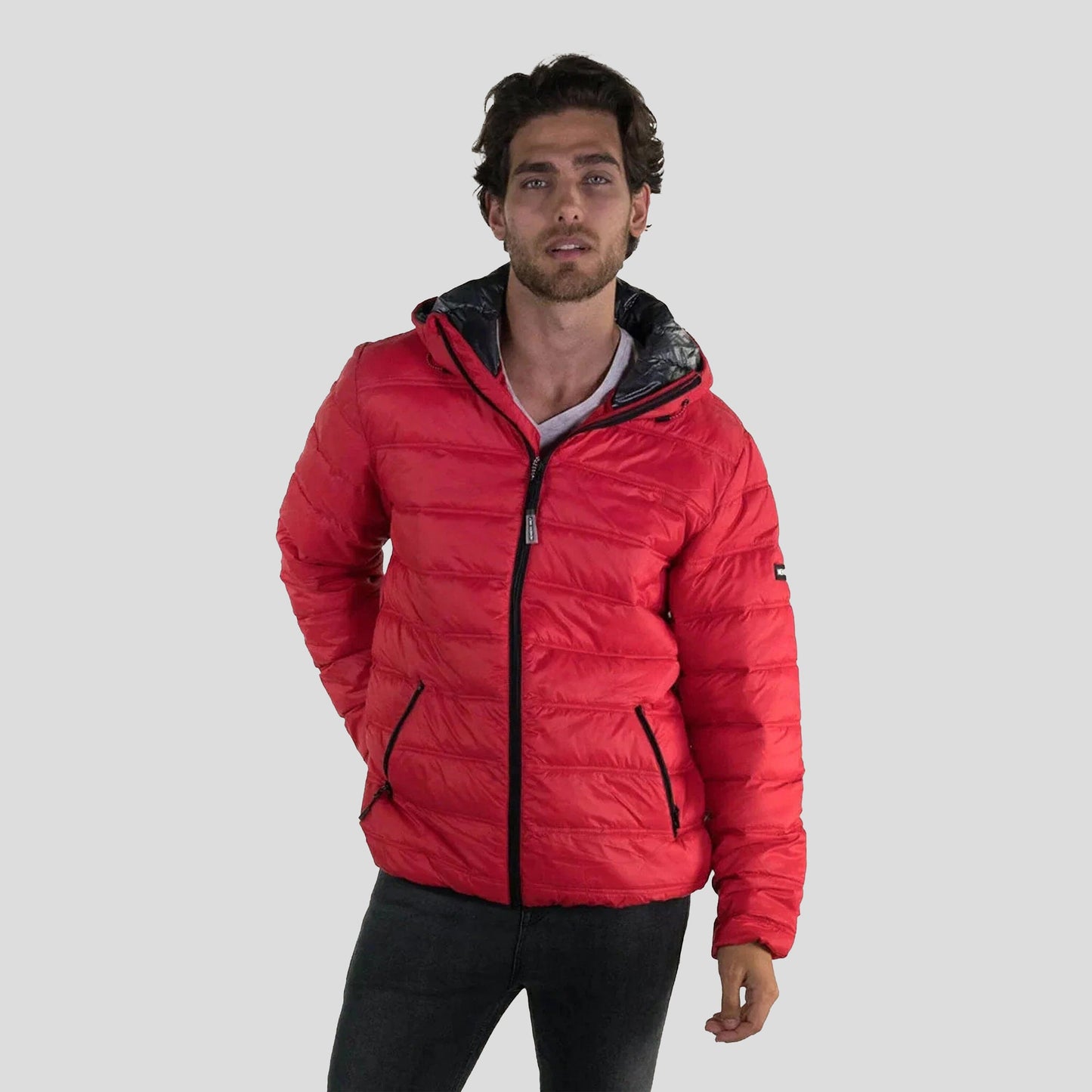 Men's Zip Front Puffer Jacket - FINAL SALE