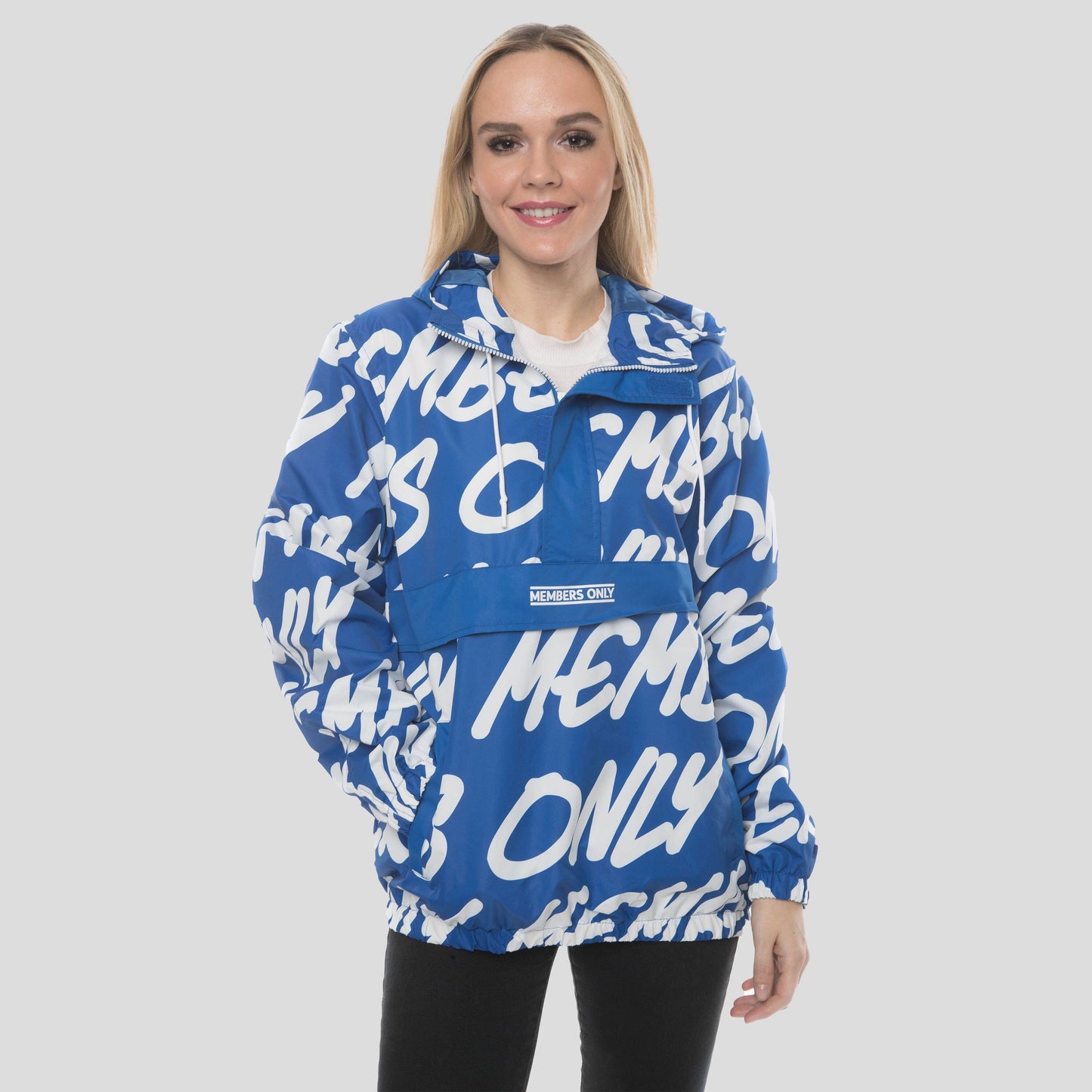 Women's Print Popover Oversized Jacket - FINAL SALE