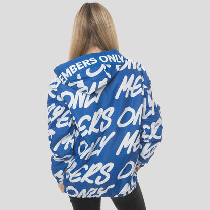 Women's Print Popover Oversized Jacket - FINAL SALE