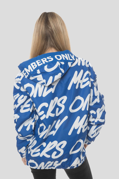 Women's Print Popover Oversized Jacket - FINAL SALE