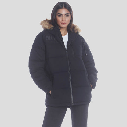 Women's Cotton Puffer Oversized Jacket - FINAL SALE