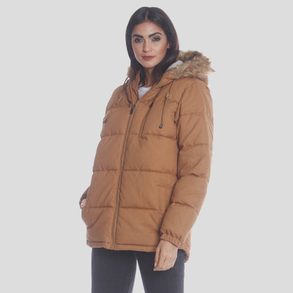 Women's Cotton Puffer Oversized Jacket - FINAL SALE