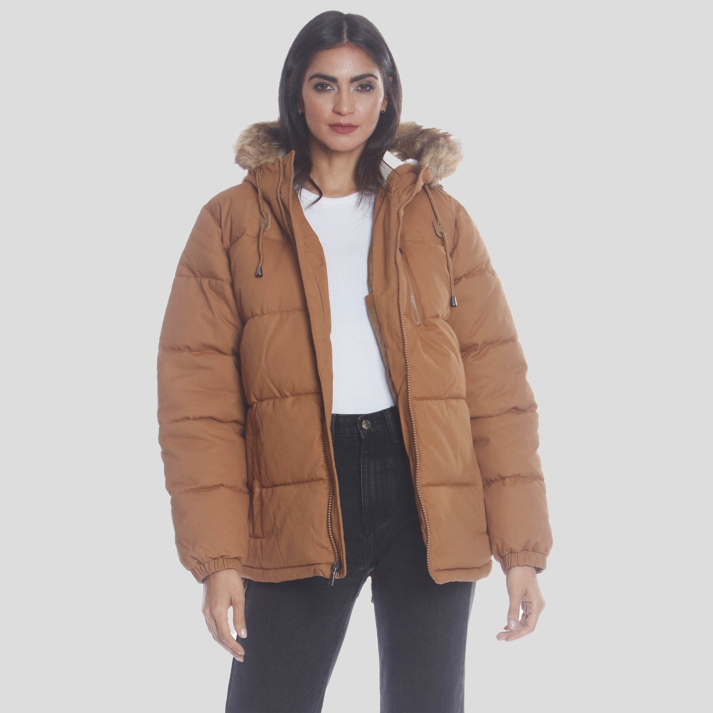 Women's Cotton Puffer Oversized Jacket - FINAL SALE