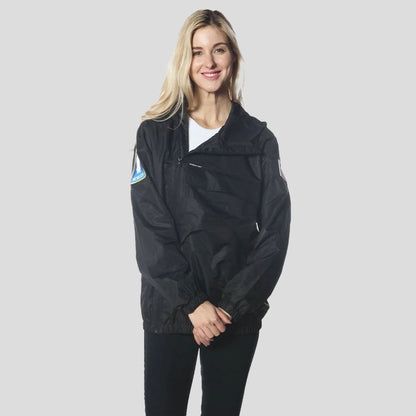 Women's Asymmetrical Windbreaker Oversized Jacket - FINAL SALE