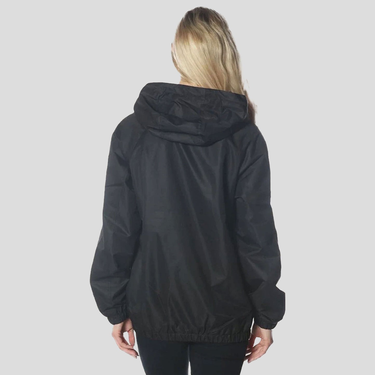 Women's Asymmetrical Windbreaker Oversized Jacket - FINAL SALE