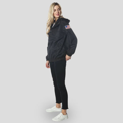 Women's Asymmetrical Windbreaker Oversized Jacket - FINAL SALE