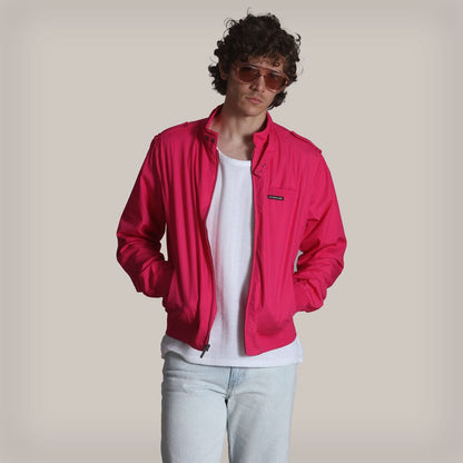 Men's Big & Tall Classic Iconic Racer Jacket