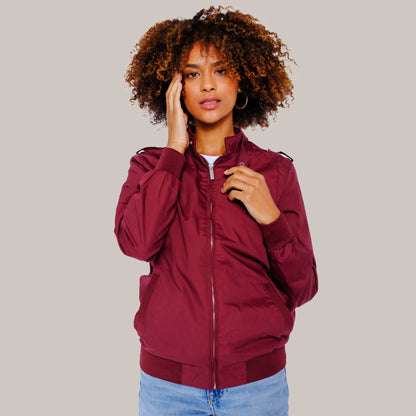 Women's Classic Iconic Racer Oversized Jacket