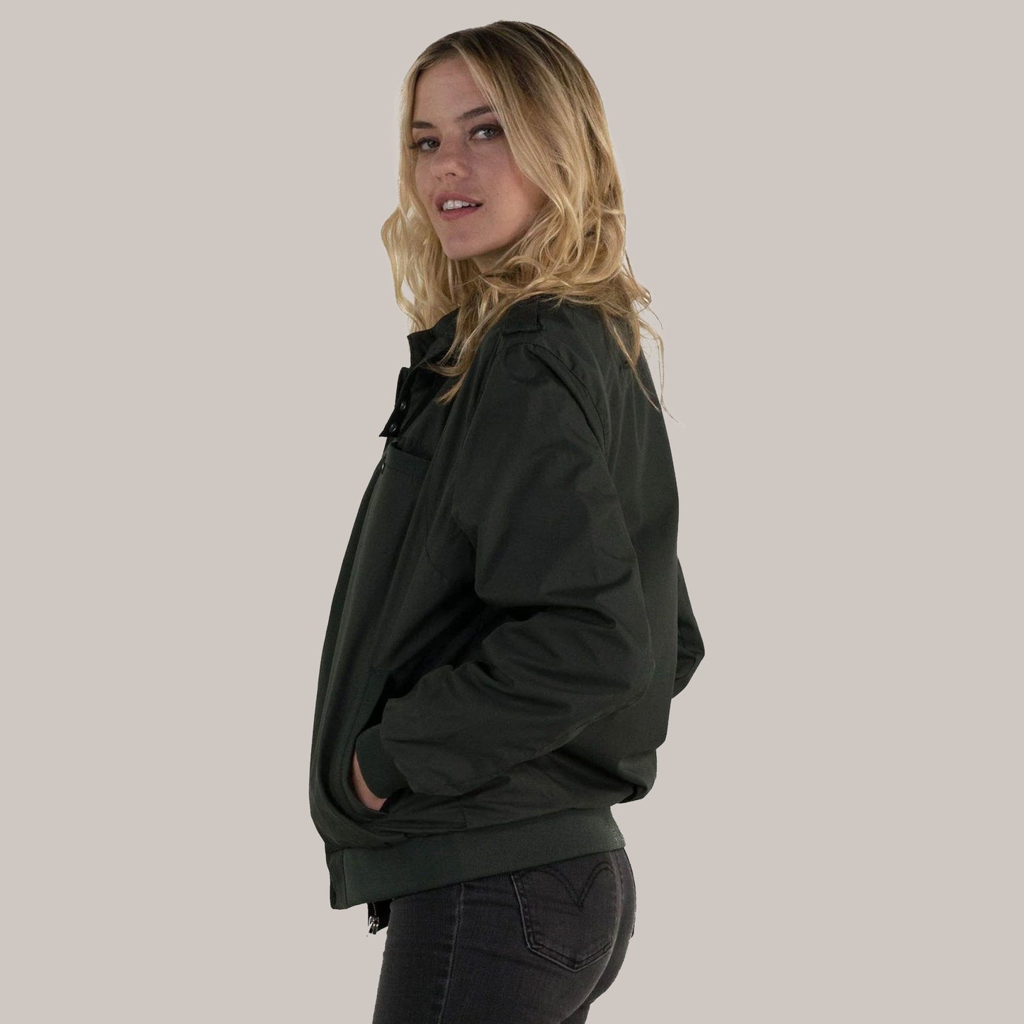 Women's Classic Iconic Racer Oversized Jacket