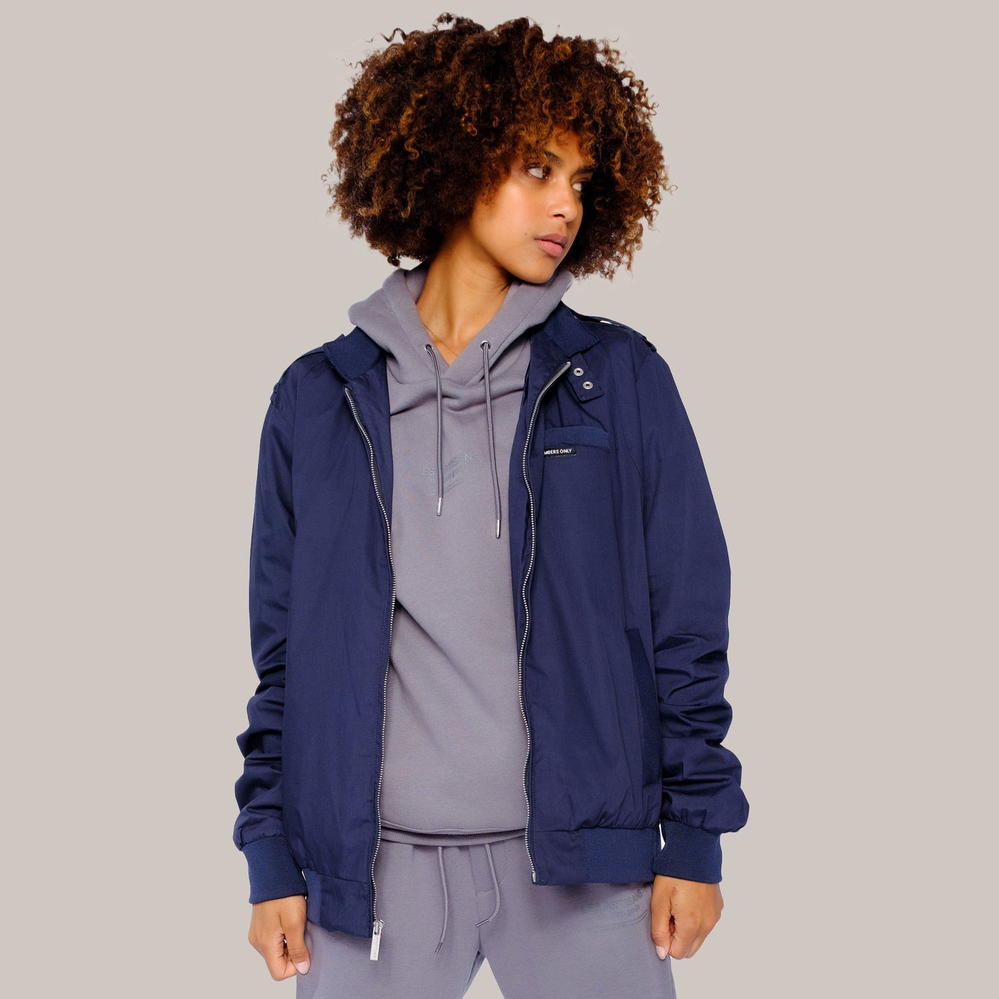 Women's Classic Iconic Racer Oversized Jacket