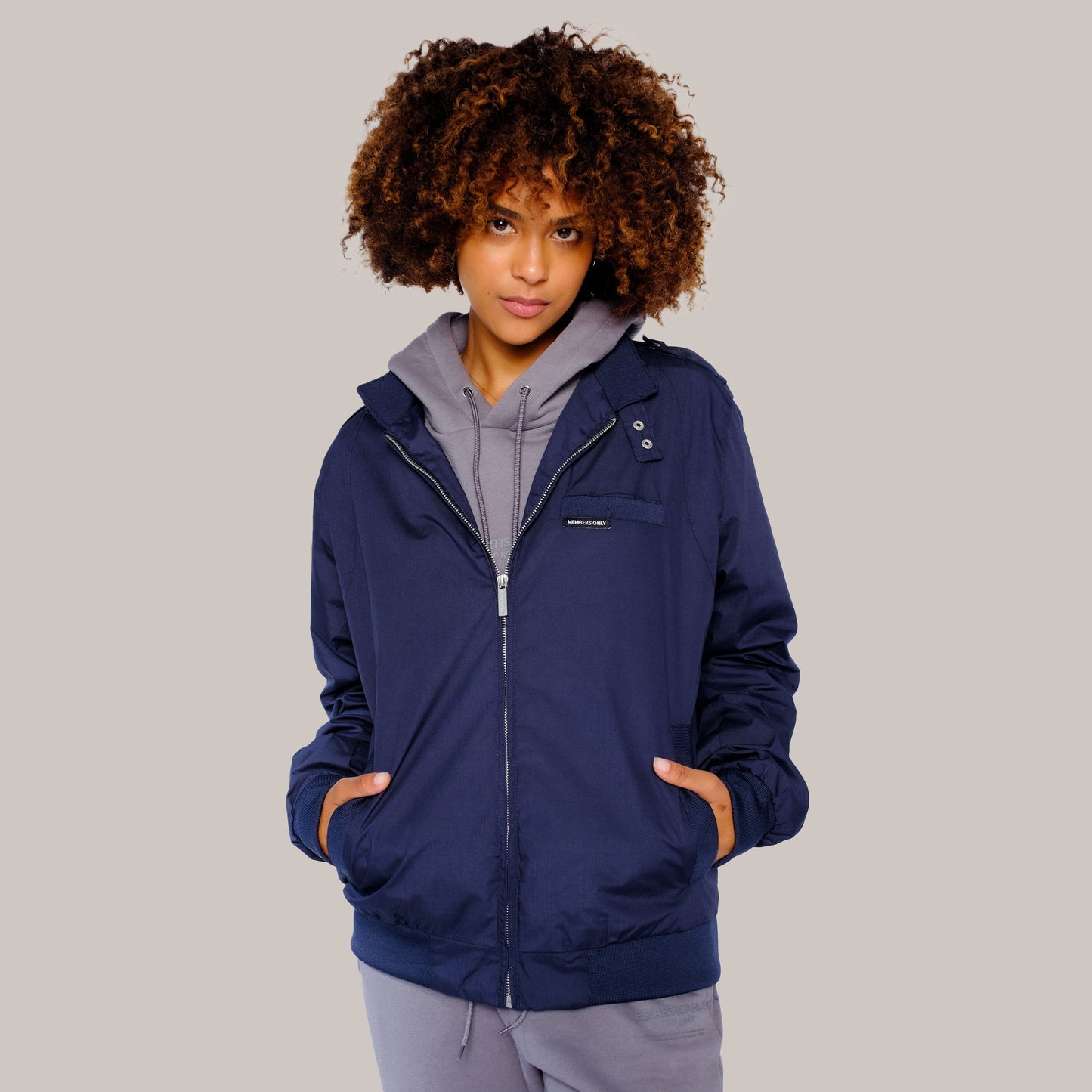 Women's Classic Iconic Racer Oversized Jacket