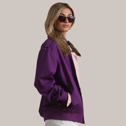 Women's Classic Iconic Racer Oversized Jacket